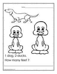 1 Dog, 2 Ducks, How Many Feet?