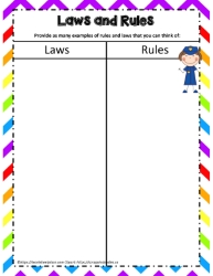 Laws and Rules Gr 2/3