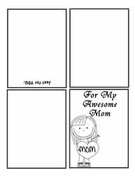 Foldable Mothers Day Card