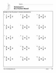 Multiply Fractions-1