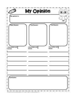 Opinion Writing Activities Google Apps Worksheets