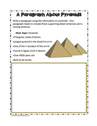 Paragraph on Pyramids