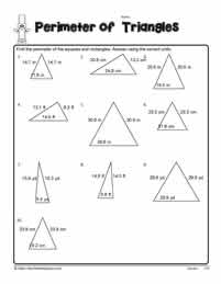 Perimeter of Triangles