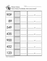 Place Value to 1000