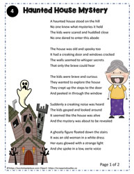 Reading Comprehension About A Haunted House 