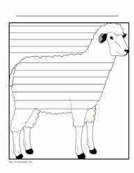 Sheep Shape Book