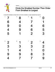 Compare Numbers 1-10