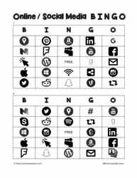 Social Media Bingo 7-8