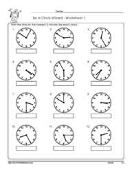 Worksheet -1-Telling-Time