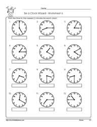 Worksheet -6-Telling-Time