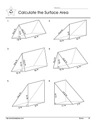 Triangular Prism Area