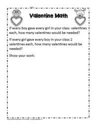 Valentines Exchange Math Problem