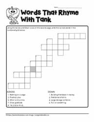 ank Crossword