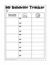 Behavior Contracts Worksheets