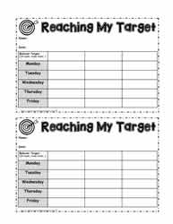 Weekly Behavior Tracking Contract