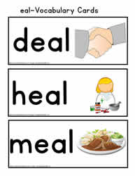 eal Words Vocabulary Cards