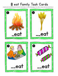 eat Vocabulary Cards