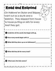 Read and Respond sk Blends