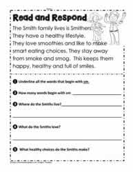 Read and Respond sm Blends
